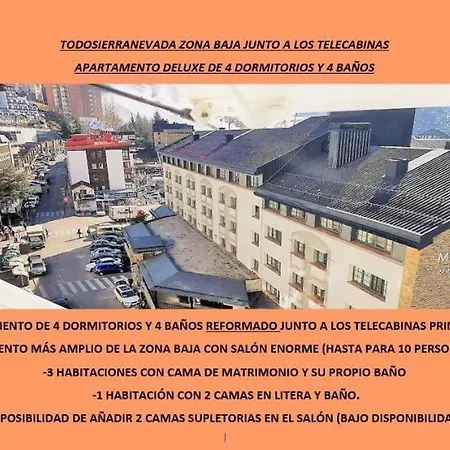 Apartment Todosierranevada Zona Baja - De 4 - Junto A Telecabinas *